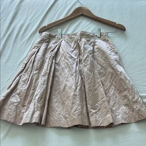See By Chloe Pleated Circle Skirt in Light Taupe Blush